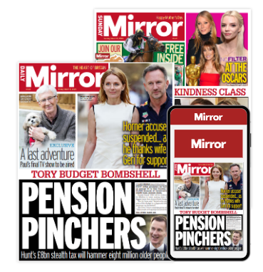 Daily Mirror and Sunday Mirror plus FREE digital edition